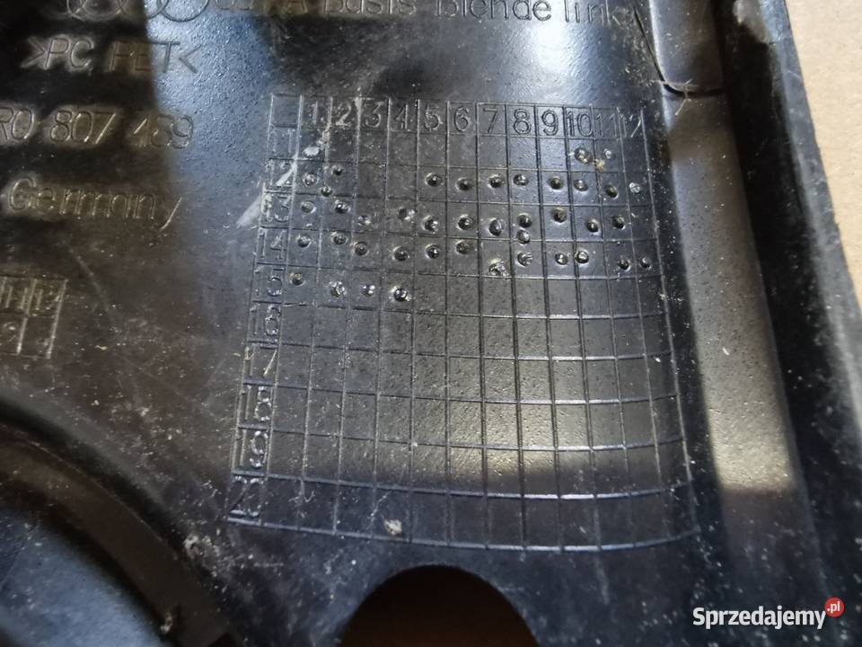 Kratka zderzaka przód lewa audi Q5 1 I LIFT 12 Karoseria Sieraków