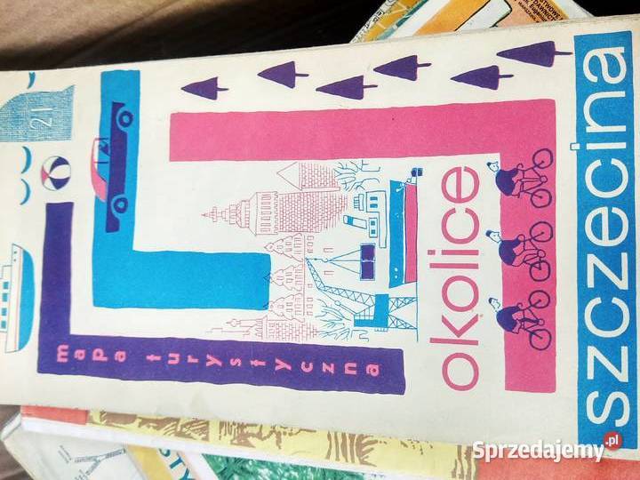 Szczecina unikaty mapy księgarnie Warszawa Mapy i przewodniki mazowieckie