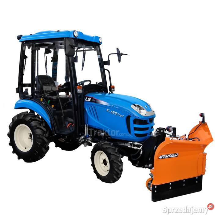 LS Tractor XJ25 HST 4x4 244 CAB pług do śniegu Tajęcina