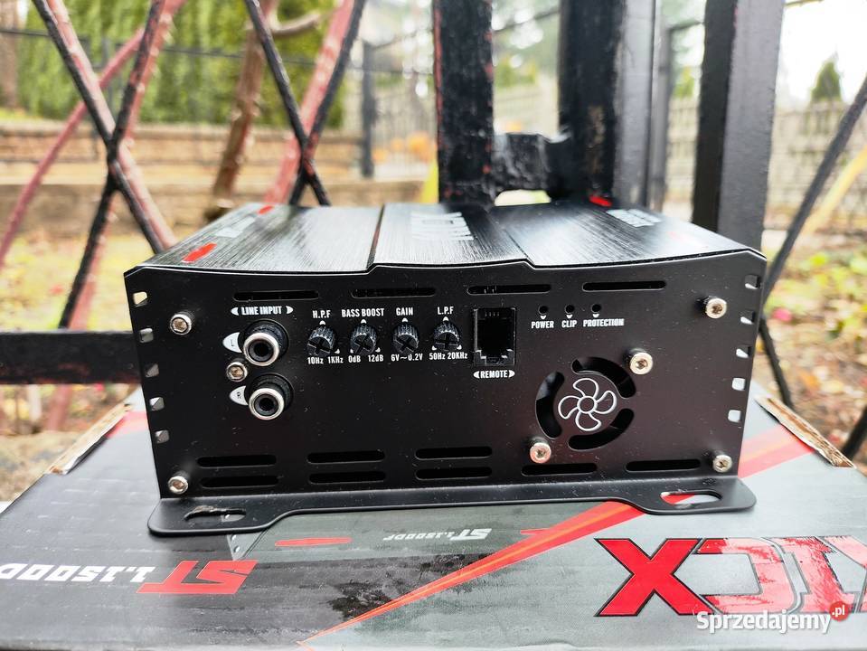 Wzmacniacz samochodowy 1 kanałowy monoblok KICX śląskie Niegowonice