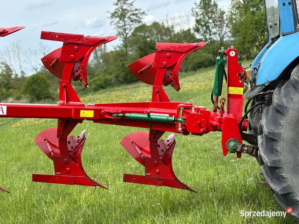 Pług UNIA 41 Obrotowy 5 skibowy Obracalny Iibis nieuszkodzony Wola Lubecka
