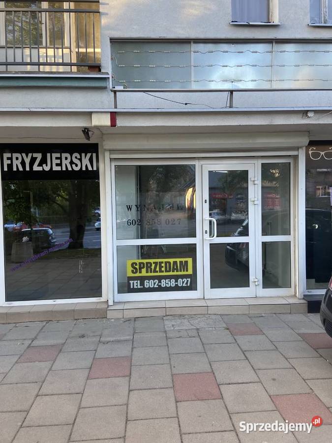 Lokal 155 m2 wejście z chodnika w ruchliwym Ilość pomieszczeń 2 Białystok