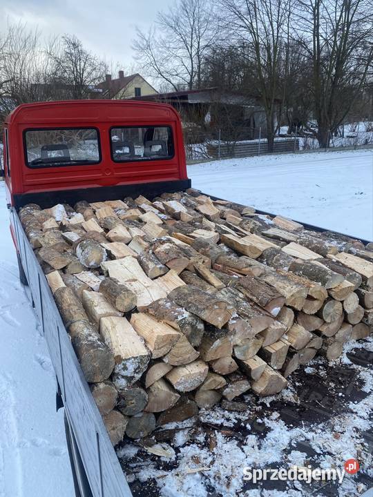 Drewno opałowe kominkowe transport drewna