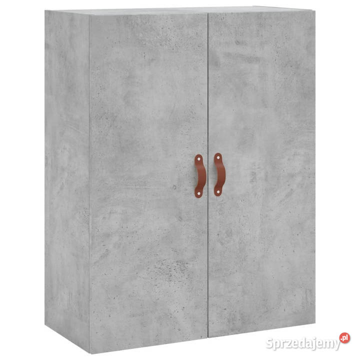 Szafki wiszące szarość betonu 2 695x34x90 Meble mazowieckie