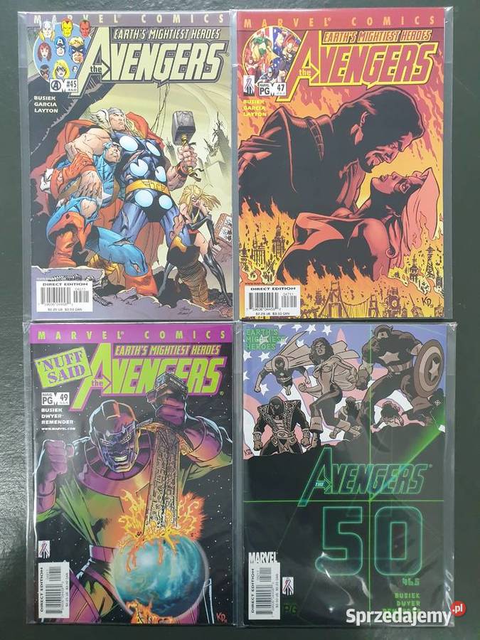 The Avengers kolekcja 30 oryginalnych komiksów Gdynia