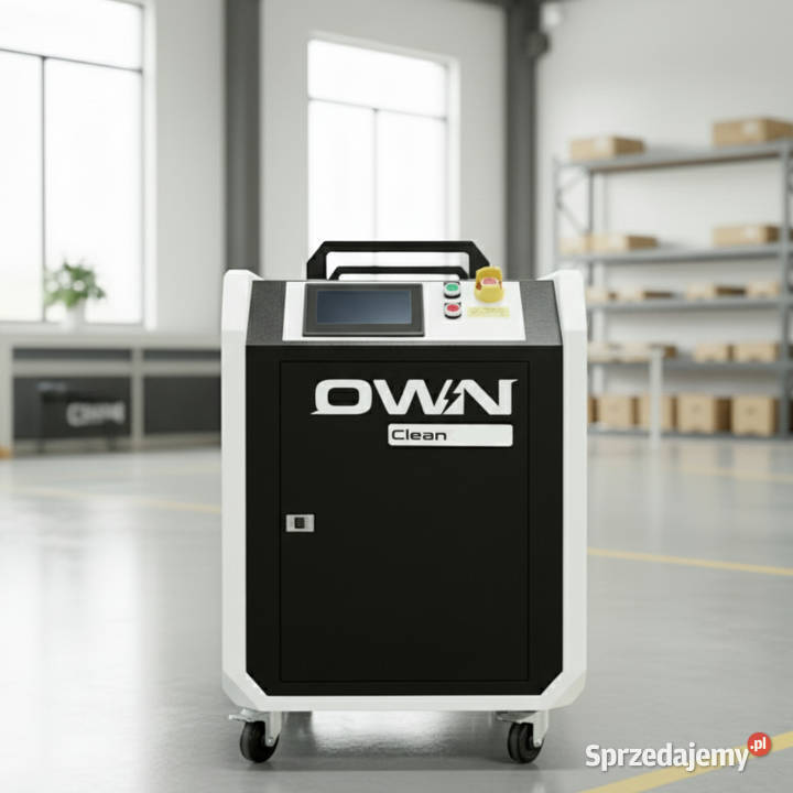OWN Clean 1500W laser który zjada rdzę i farbę Białystok