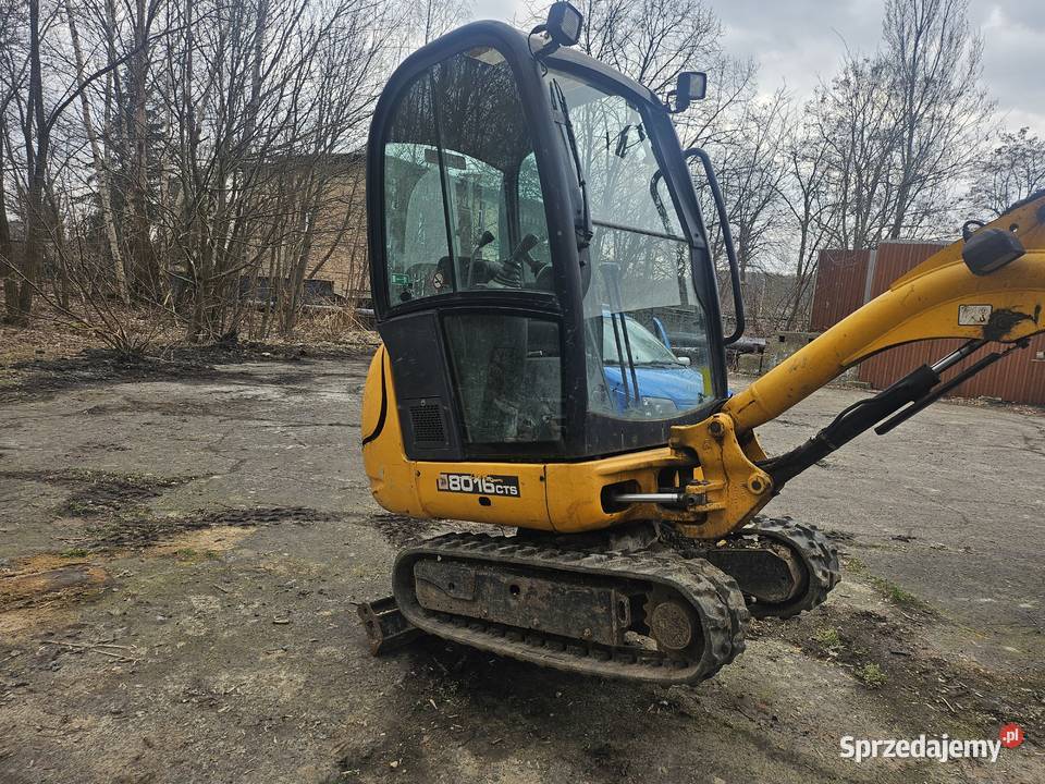 Minikoparka jcb 8016 2500 mht 2012r Chorzów