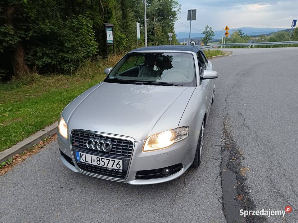 Audi A4 B7 cabrio SLine quattro Wysokie