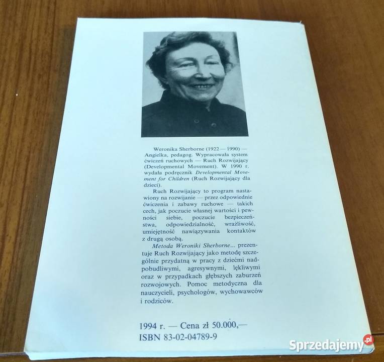 Metoda Weroniki Sherborne w terapii i miękka Podręczniki Gdańsk