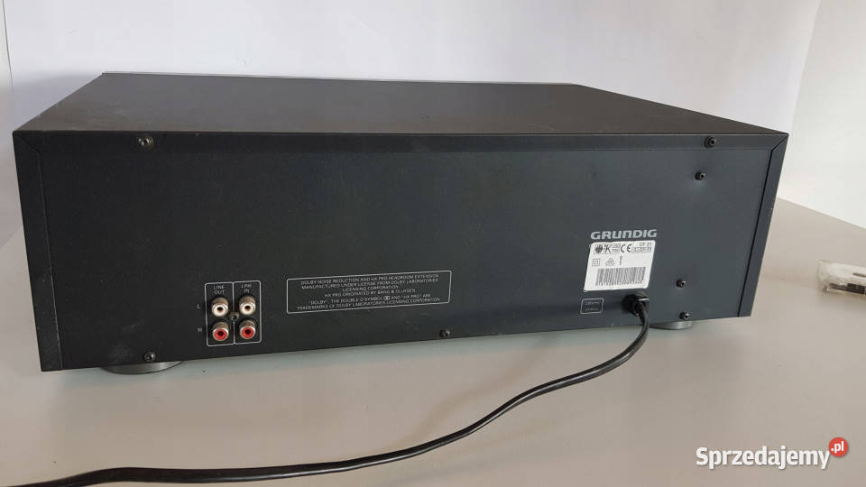 Magnetofon GRUNDIG CF 21 Stereo Cassette Deck wielkopolskie Międzychód