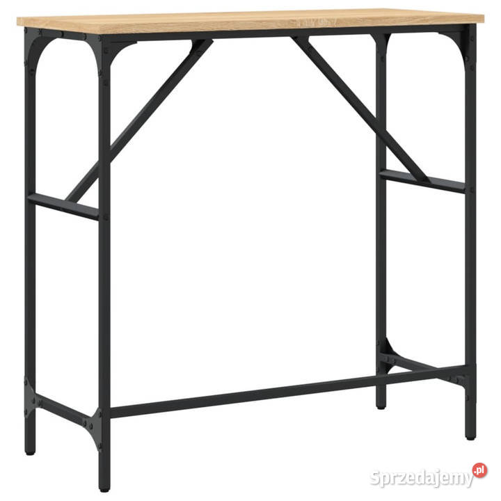 Stolik konsolowy dąb sonoma 75x32x75 WM834061 sprzedam