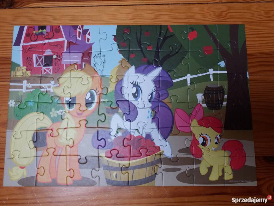 Puzzle komplet 3 sztuki Frozen My Little Pony dolnośląskie Jelcz-Laskowice