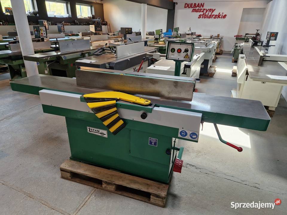 Wyrówniarka Żefam 410mm strugarka heblarka małopolskie Kalwaria Zebrzydowska