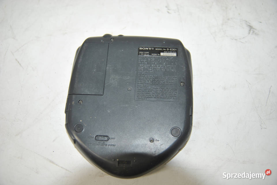 Kultowy Sony Discman DE301 Mega Bass ESP Vintage Taśmy LED Wieliczka sprzedam