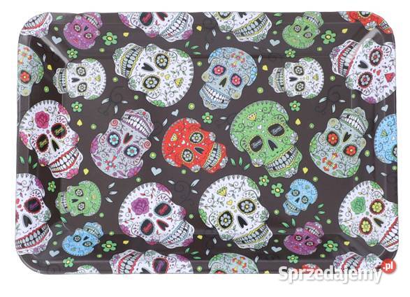 Taca Metalowa do Kręcenia Papierosów z śląskie Ostrowy nad Okszą