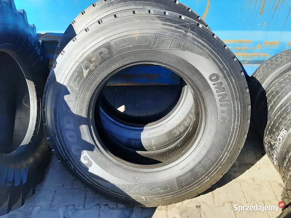 2x Opona używana ciężarowa 12R225 GOODYEAR 400 Zaścianki