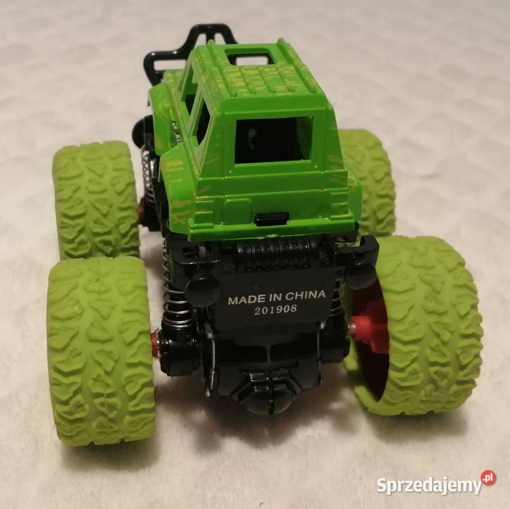 Monster Truck zielony Napęd Friction Zabawka Czeladź sprzedam