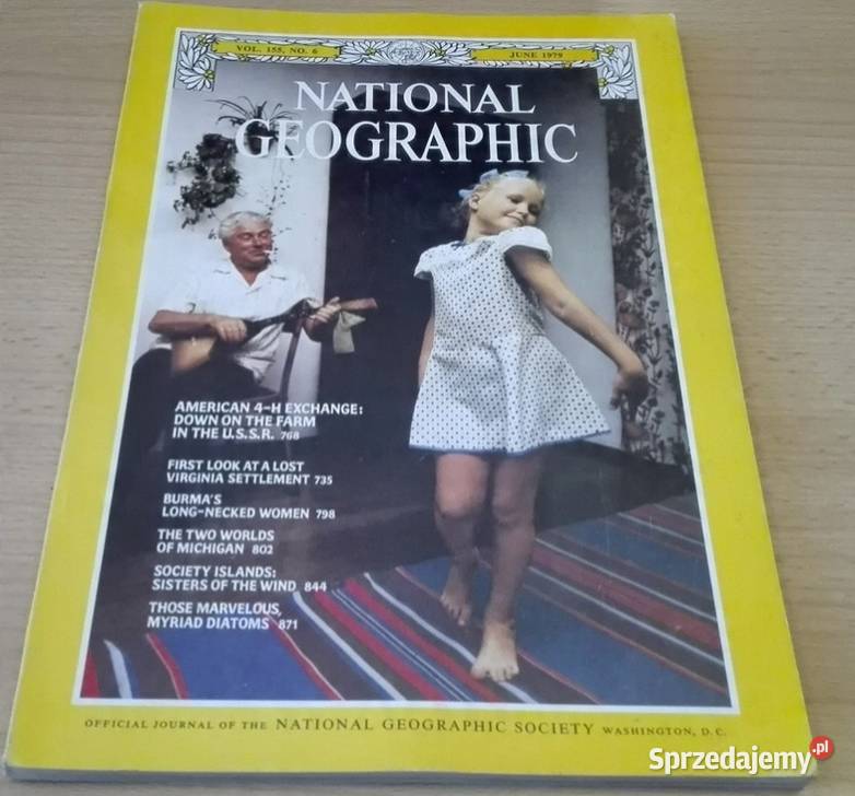 National Geographic June 1979 vol 155 no 6 Gdańsk sprzedam