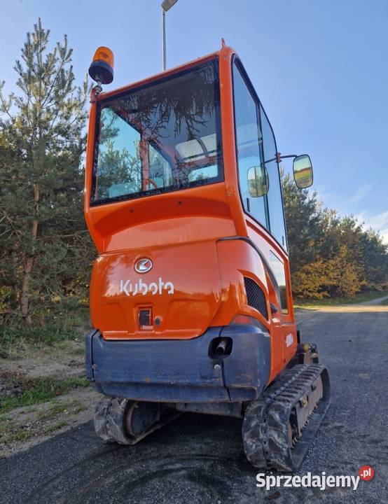 Kubota KX0164 minikoparka gąsienicowa 2015 Milicz