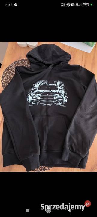 Bluza męska z nadrukiem mazowieckie