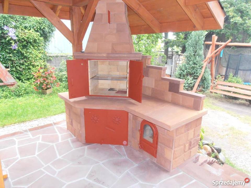 Wędzarnia grill z kamienia naturalnego świętokrzyskie Tumlin-Węgle
