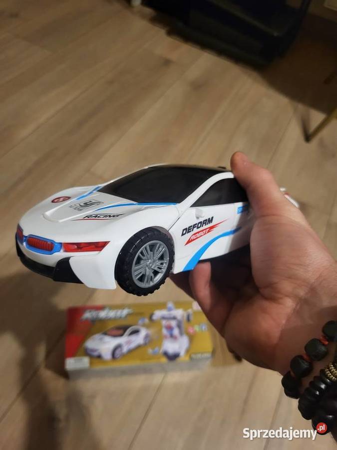 Samochód transformers na baterie Pozostałe Mrągowo sprzedam