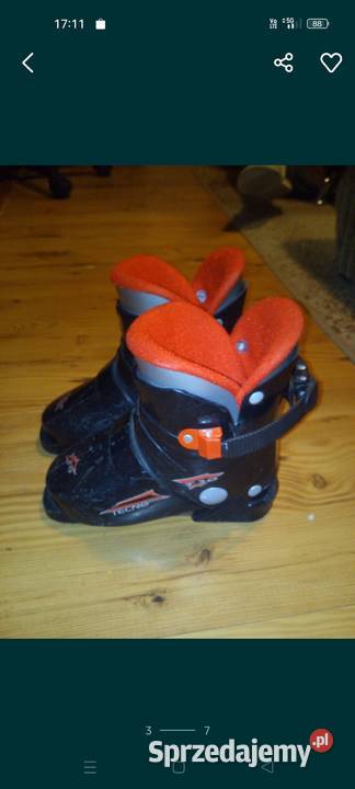 Buty narciarskie dziecka podkarpackie Góra Motyczna