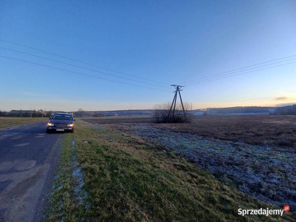 Działka budowlana drodze asfaltowej 23zł/m2 Sośnica