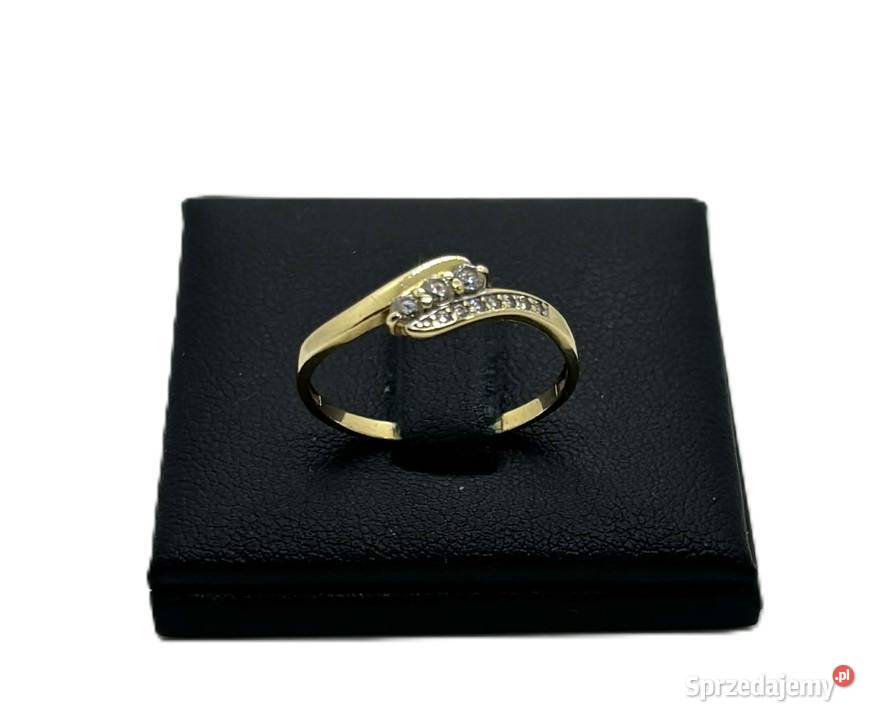 Złoty Pieścionek pr 333 139g R18 złoto Elbląg