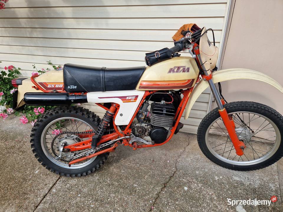 Ktm 125 GS Twinshock 1979 GS80 oryginał KTM