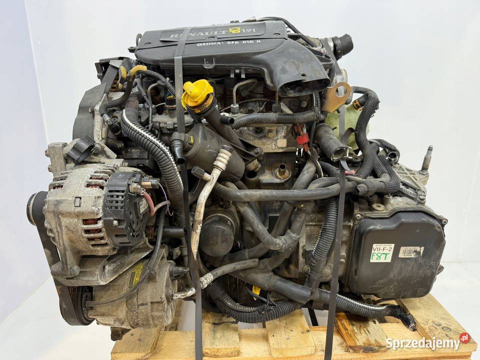 SILNIK F9Q733 Renault Megane I Scenic I 19 DCI