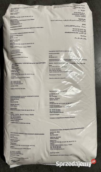 Kwaśny węglan sodu paszowy Gdańsk