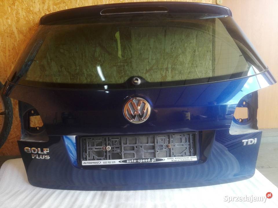 Klapa tylna bagażnika GOLF Plus 5 Limanowa sprzedam