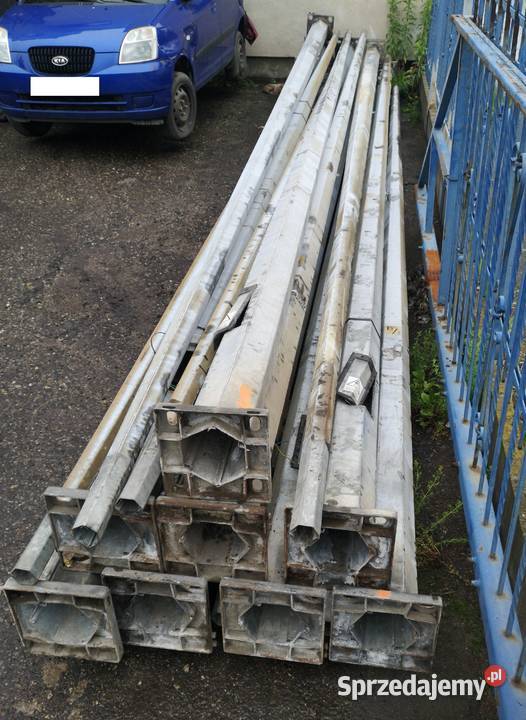Słup oświetleniowy stalowy używany Żory