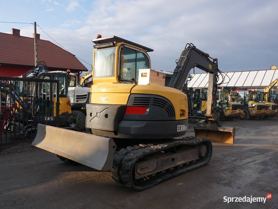 Minikoparka Volvo ECR 88 2011 świętokrzyskie Jeziorko