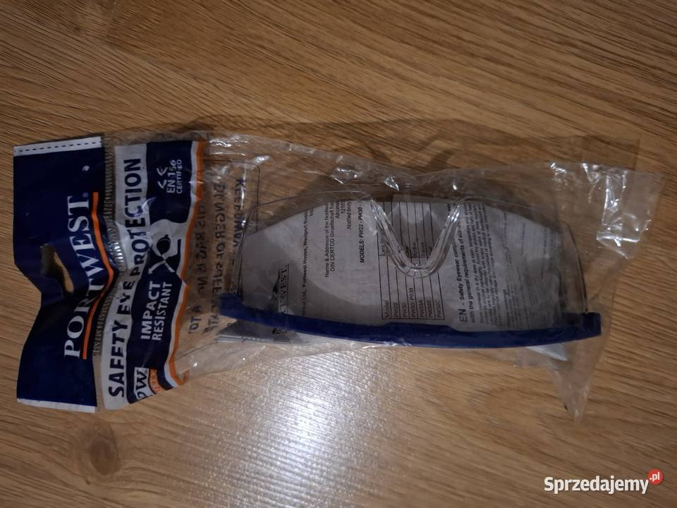 Okulary ochronne przezroczyste specjalne PW33 Wyposażenie wnętrz Łomża