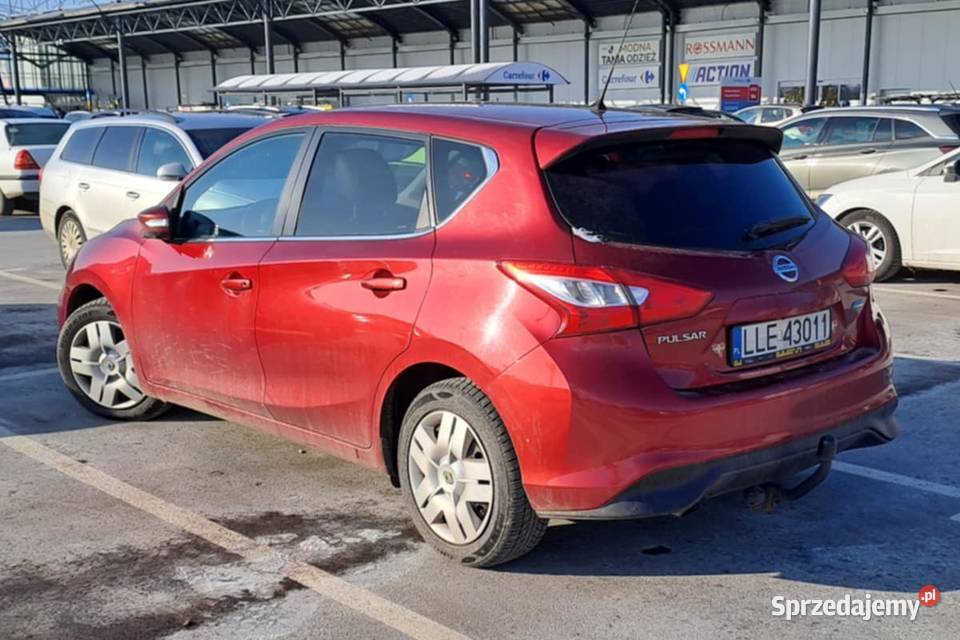 Nissan Pulsar 2015 15 dCi 110 260Nm najbogatszy Zarejestrowany w Polsce Łódź