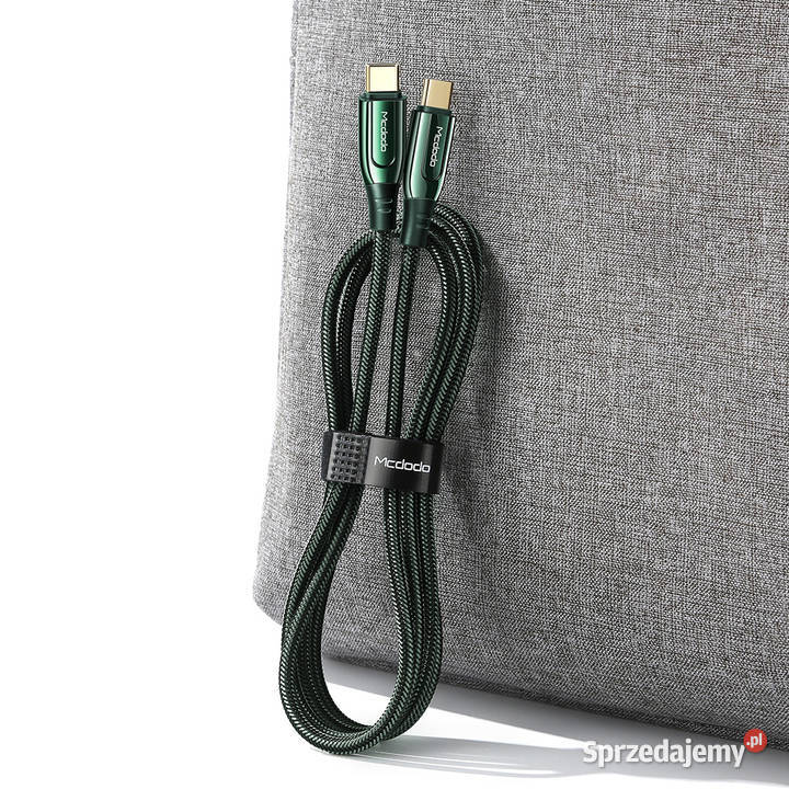 Kabel USBC typC typeC 2m 100W PD do ładowania i Siemianowice Śląskie