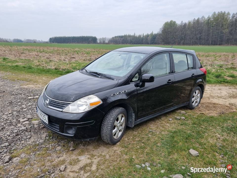 Nissan Tiida Versa 18 LPG Automat 120 przebiegu centralny zamek Tiida Rzeszów