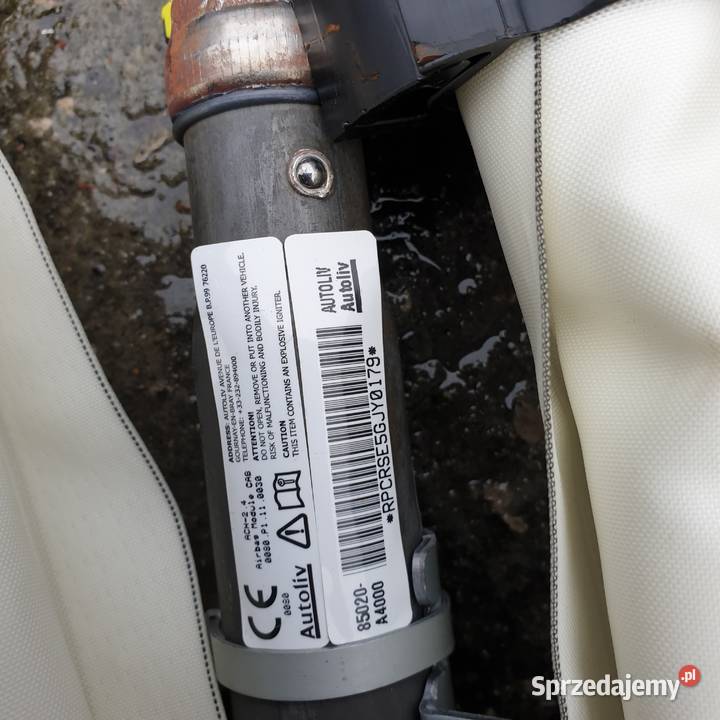 KIA CARENS IV AIRBAG KURTYNA 85010A4000 Pozostałe Łochowice
