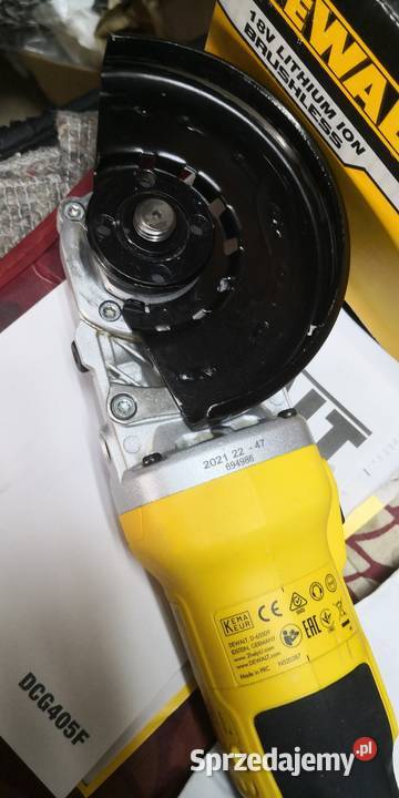 Dewalt DCG405F Typ1 Narzędzia lubelskie Hrubieszów sprzedam