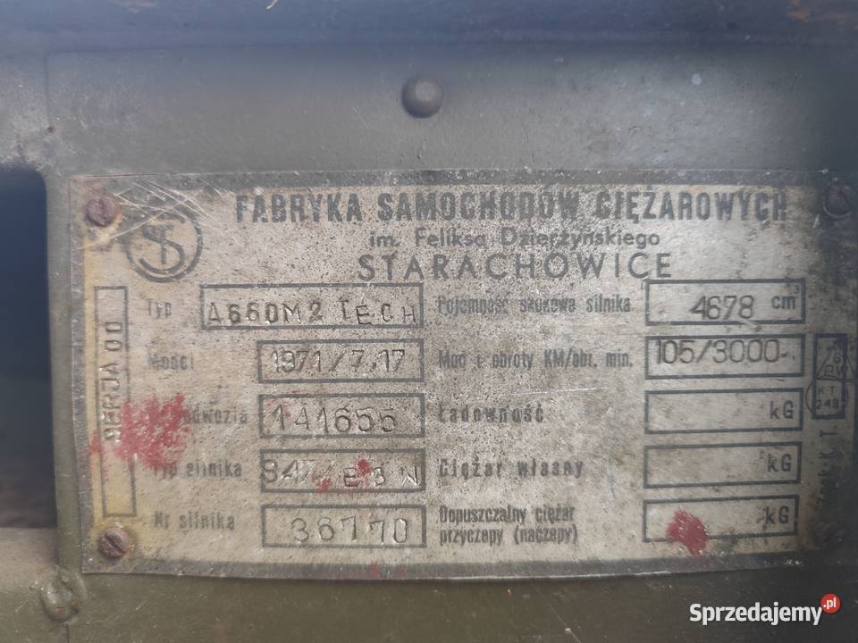 Star 660 7000km wielkopolskie