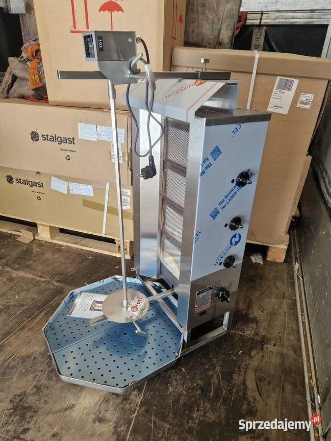 PROFESJONALNY Kebab Gazowy POTIS 4 Palniki Gastronomia Ostrów Wielkopolski