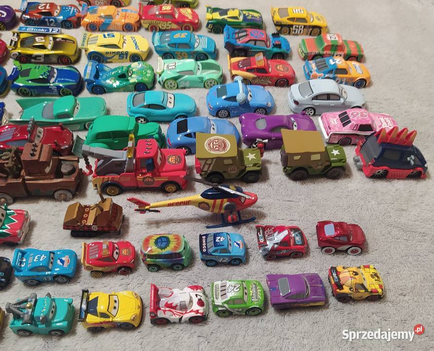 Disney Pixar Cars Auta 64 sztuki Gdańsk sprzedam