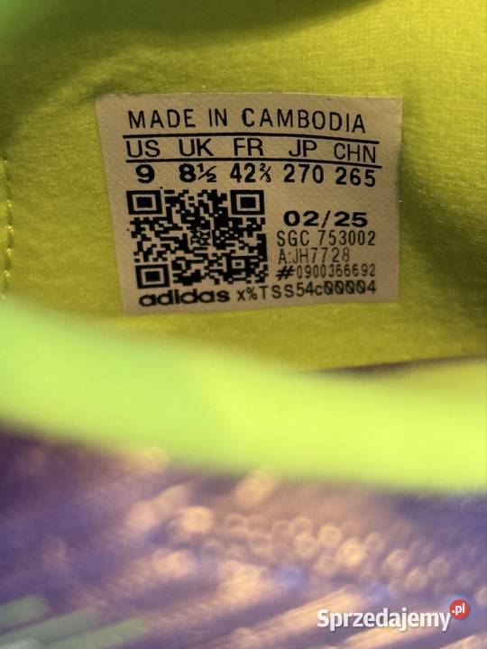 Adidas F50 League FGMG Rozmiar 42 23 27cm Sportowe Warszawa