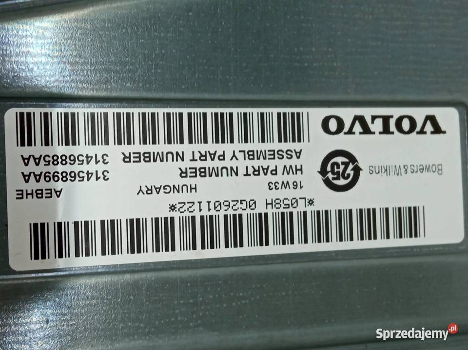 WZMACNIACZ BOWERS WILKINS 31456899AA Volvo XC 90 Wyposażenie elektryczne świętokrzyskie sprzedam
