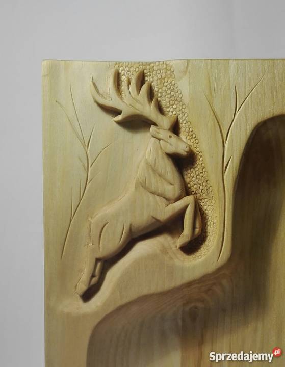 Koryto korytko drewniane grill prezent