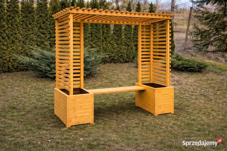 Pergola altana nowoczesna i rekreacyjna Szczecin