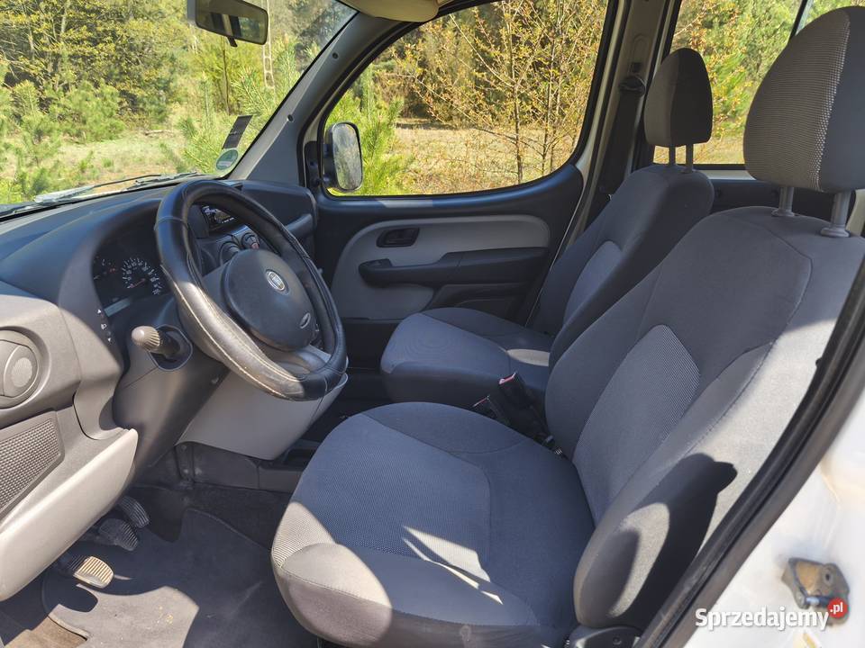 Fiat Doblo 16 Benzyna Klima 5 osobowy z Niemiec Kłobuck sprzedam