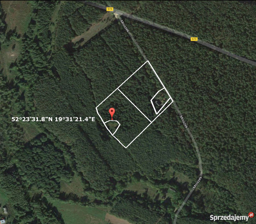 Działka wśród lasów Grunty i działki Gostynin sprzedam